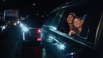 Movie still from “Latto - Sunday Service” (2024), directed by Hidji World – Medium shot, Low angle