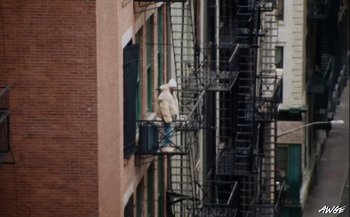 Movie still from “A$AP Rocky - D.M.B.” (2022), directed by A$AP Rocky – Extreme Wide shot, High angle