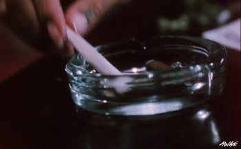 Movie still from “A$AP Rocky - D.M.B.” (2022), directed by A$AP Rocky – Extreme Close Up shot, Overhead angle