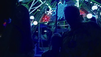 Movie still from “Bourne - Ere We Go” (2022), directed by Truman – Medium shot, Low angle