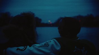 Movie still from “Downtown Kayoto - Came Thru” (2024), directed by Joe Howat – Medium shot, Over the shoulder angle