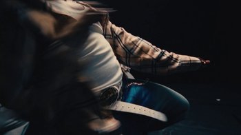 Movie still from “Downtown Kayoto - Came Thru” (2024), directed by Joe Howat – Medium shot, Low angle