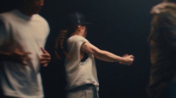 Movie still from “Downtown Kayoto - Came Thru” (2024), directed by Joe Howat – Medium shot, Low angle
