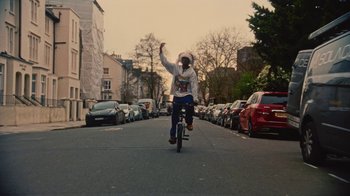 Movie still from “Downtown Kayoto - Came Thru” (2024), directed by Joe Howat – Wide shot, Low angle