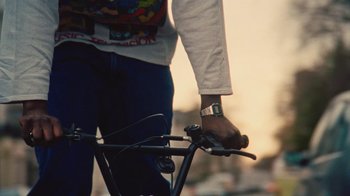 Movie still from “Downtown Kayoto - Came Thru” (2024), directed by Joe Howat – Extreme Close Up shot, Low angle