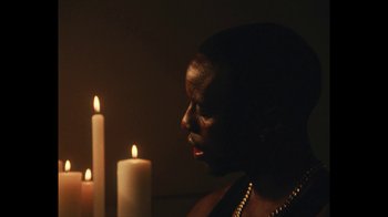 Movie still from “Downtown Kayoto - Came Thru” (2024), directed by Joe Howat – Close Up shot, Low angle