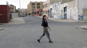 Movie still from “Shit Robot - Take Em Up” (2010), directed by Eoghan Kidney – Wide shot, Low angle