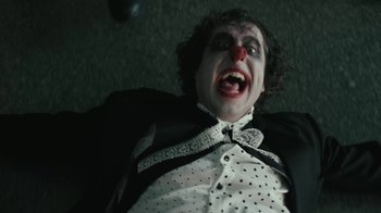 Movie still from “Lil Dicky - HAHAHA” (2024), directed by Phillip R Lopez – Close Up shot, High angle