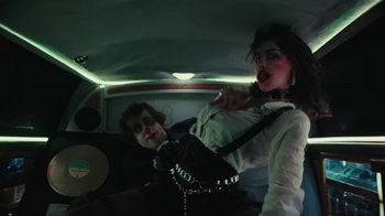 Movie still from “Lil Dicky - HAHAHA” (2024), directed by Phillip R Lopez – Medium shot, Low angle