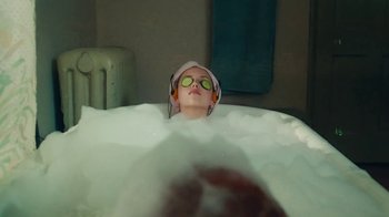 Movie still from “Sub Urban feat. BENEE - UH OH!” (2022), directed by Andrew Donoho – Medium shot, High angle