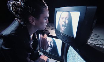 Movie still from “João Borsch - Apaz” (2023), directed by Inês Aires – Extreme Close Up shot, High angle