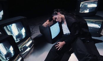 Movie still from “João Borsch - Apaz” (2023), directed by Inês Aires – Medium shot, High angle