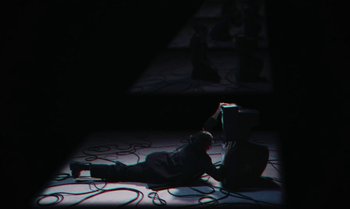 Movie still from “João Borsch - Apaz” (2023), directed by Inês Aires – Extreme Wide shot, High angle