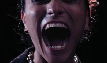 Movie still from “João Borsch - Apaz” (2023), directed by Inês Aires – Extreme Close Up shot, Overhead angle