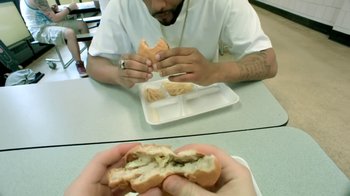 Movie still from “Joyner Lucas - Ross Capicchioni” (2015), directed by Motion Family – Extreme Close Up shot, Overhead angle