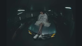 Movie still from “Lolo Zouaï - Moi + Look at Us” (2020), directed by Piotr Lebryk – Wide shot, Low angle