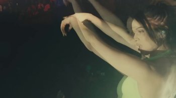 Movie still from “Lolo Zouaï - Moi + Look at Us” (2020), directed by Piotr Lebryk – Extreme Close Up shot, Low angle