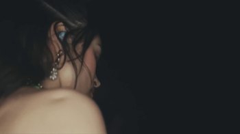 Movie still from “Lolo Zouaï - Moi + Look at Us” (2020), directed by Piotr Lebryk – Extreme Close Up shot, Low angle