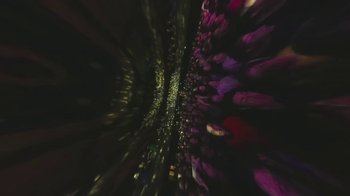Movie still from “Lolo Zouaï - Moi + Look at Us” (2020), directed by Piotr Lebryk – Extreme Wide shot, Overhead angle