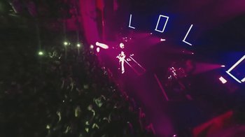 Movie still from “Lolo Zouaï - Moi + Look at Us” (2020), directed by Piotr Lebryk – Extreme Wide shot, High angle