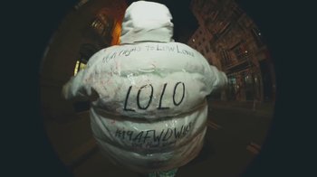 Movie still from “Lolo Zouaï - Moi + Look at Us” (2020), directed by Piotr Lebryk – Medium shot, Low angle