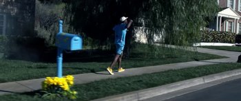 Movie still from “Tyler, The Creator - Who Dat Boy” (2017), directed by Tyler Okonma – Wide shot, Low angle