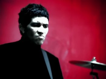 Movie still from “Foo Fighters - Monkey Wrench” (2009), directed by Dave Grohl – Close Up shot, Low angle