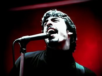 Movie still from “Foo Fighters - Monkey Wrench” (2009), directed by Dave Grohl – Close Up shot, Low angle