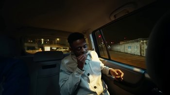 Movie still from “Everyone You Know - The Drive” (2019), directed by Silent Tapes – Close Up shot, Over the shoulder angle