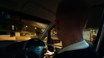 Movie still from “Everyone You Know - The Drive” (2019), directed by Silent Tapes – Close Up shot, Over the shoulder angle