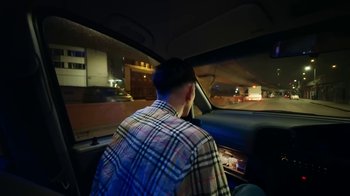 Movie still from “Everyone You Know - The Drive” (2019), directed by Silent Tapes – Medium shot, Over the shoulder angle