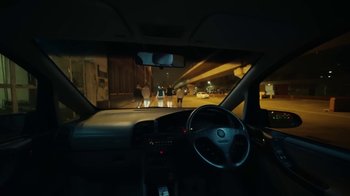 Movie still from “Everyone You Know - The Drive” (2019), directed by Silent Tapes – Wide shot, High angle