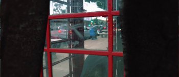 Movie still from “Elliot James Mulhern - How's It Gonna Stop?” (2020), directed by Joseph Michael Mercado – Extreme Close Up shot, Low angle