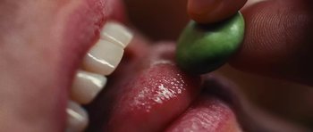 Movie still from “Ant Antic - Whoop!” (2019), directed by Jetski – Extreme Close Up shot, Overhead angle