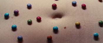 Movie still from “Ant Antic - Whoop!” (2019), directed by Jetski – Extreme Close Up shot, Overhead angle