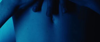 Movie still from “Ant Antic - Whoop!” (2019), directed by Jetski – Extreme Close Up shot, Overhead angle