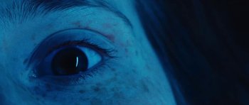 Movie still from “Ant Antic - Whoop!” (2019), directed by Jetski – Extreme Close Up shot, Overhead angle