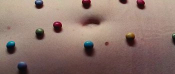 Movie still from “Ant Antic - Whoop!” (2019), directed by Jetski – Extreme Close Up shot, Overhead angle