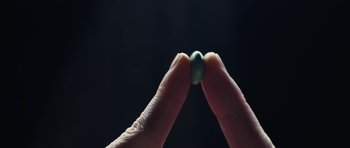 Movie still from “Ant Antic - Whoop!” (2019), directed by Jetski – Extreme Close Up shot, Overhead angle