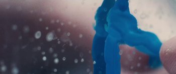 Movie still from “Ant Antic - Whoop!” (2019), directed by Jetski – Extreme Close Up shot, Overhead angle