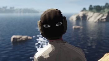 Movie still from “AJR - Maybe Man” (2024), directed by Edoardo Ranaboldo – Extreme Close Up shot, Overhead angle