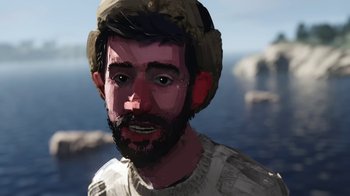 Movie still from “AJR - Maybe Man” (2024), directed by Edoardo Ranaboldo – Close Up shot, High angle