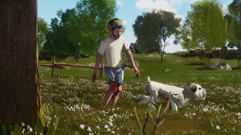 Movie still from “AJR - Maybe Man” (2024), directed by Edoardo Ranaboldo – Wide shot, Low angle