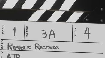 Movie still from “AJR - Maybe Man” (2024), directed by Edoardo Ranaboldo – Extreme Close Up shot, Overhead angle