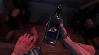 Movie still from “AJR - Maybe Man” (2024), directed by Edoardo Ranaboldo – Extreme Close Up shot, Overhead angle