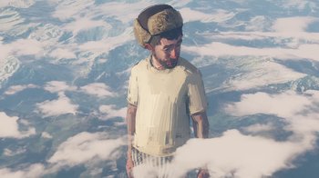 Movie still from “AJR - Maybe Man” (2024), directed by Edoardo Ranaboldo – Medium shot, Low angle