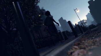 Movie still from “AJR - Maybe Man” (2024), directed by Edoardo Ranaboldo – Extreme Close Up shot, Low angle