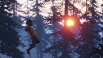 Movie still from “AJR - Maybe Man” (2024), directed by Edoardo Ranaboldo – Extreme Wide shot, Low angle