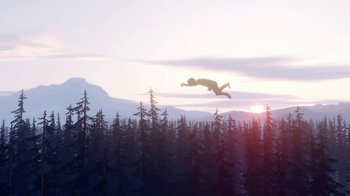 Movie still from “AJR - Maybe Man” (2024), directed by Edoardo Ranaboldo – Extreme Wide shot, Low angle