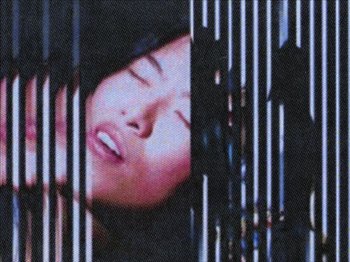 Movie still from “Deb Never - Momentary Sweetheart” (2023), directed by UNCANNY – Extreme Close Up shot, Overhead angle